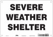 Safety Sign 7 in x 10 in Aluminum