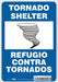 Safety Sign 10 in x 7 in Polyethylene