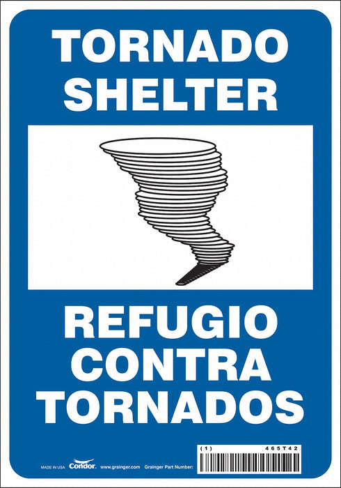 Safety Sign 10 in x 7 in Vinyl