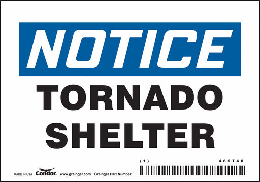 Safety Sign 3 1/2 in x 5 in Vinyl