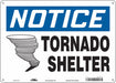 Safety Sign 10 in x 14 in Aluminum