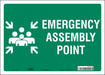 Safety Sign 10 in x 14 in Vinyl