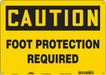 Safety Sign 10 in x 14 in Aluminum