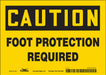 Safety Sign 5 inx7 in Vinyl