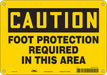 Safety Sign 7 in x 10 in Aluminum