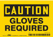 Safety Sign 3.5in x 5in Vinyl