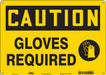 Safety Sign 10 inx14 in Polyethylene