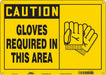 Safety Sign 10 inx14 in Polyethylene