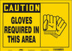 Safety Sign 10 in x 14 in Vinyl