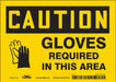 Safety Sign 5 in x 7 in Vinyl