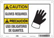Safety Sign 7 inx10 in Polyethylene