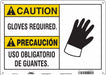 Safety Sign 10 inx14 in Polyethylene