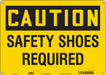 Safety Sign 10 in x 14 in Polyethylene