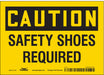 Safety Sign 5 inx7 in Vinyl