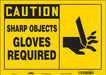 Safety Sign 10 in x 14 in Vinyl
