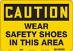 Safety Sign 10 in x 14 in Aluminum