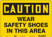 Safety Sign 10 inx14 in Polyethylene