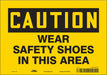 Safety Sign 7 in x 10 in Vinyl