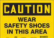 Safety Sign 10 in x 14 in Vinyl