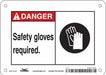 Safety Sign 5 in x 7 in Vinyl