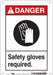 K0621 Safety Sign 10 in x 7 in Aluminum