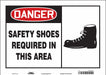 Safety Sign 10 inx14 in Vinyl