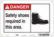 Safety Sign 7 in x 10 in Aluminum