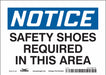 K0667 Safety Sign 5 in x 7 in Vinyl