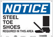 Safety Sign 10 inx14 in Aluminum