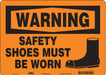 Safety Sign 10 in x 14 in Aluminum