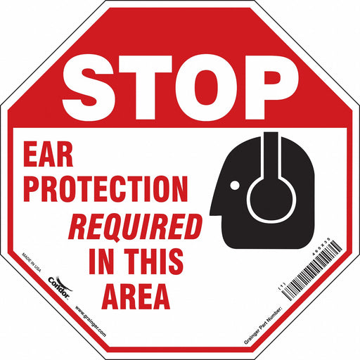Safety Sign 18 inx18 in Aluminum