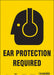 Safety Sign 14 in x 10 in Vinyl
