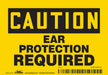 Safety Sign 3 1/2 inx5 in Vinyl