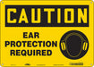 Safety Sign 10 in x 14 in Polyethylene