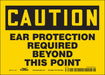 Safety Sign 5 inx7 in Vinyl