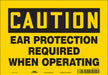Safety Sign 7 in x 10 in Vinyl