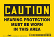 K0282 Safety Sign 3 1/2 inx5 in Vinyl