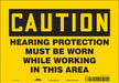 Safety Sign 7 in x 10 in Vinyl