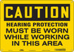 Safety Sign 10 inx14 in Aluminum