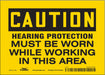 Safety Sign 5 inx7 in Vinyl