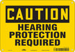 J6957 Safety Sign 7 in x 10 in Aluminum