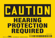 J6957 Safety Sign 3 1/2 inx5 in Vinyl