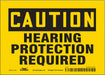 J6957 Safety Sign 5 inx7 in Vinyl