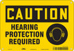Safety Sign 7 inx10 in Polyethylene