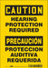 Safety Sign 10 inx7 in Vinyl