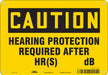 Safety Sign 7 in x 10 in Aluminum