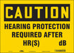 Safety Sign 10 in x 14 in Vinyl