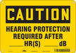 Safety Sign 7 in x 10 in Aluminum