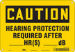 Safety Sign 7 in x 10 in Polyethylene
