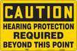 Safety Sign 24 in x 36 in Polyethylene